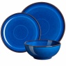 Denby Denby Imperial Blue 12 Piece Coupe Set