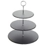 Artesa Three Tier Slate Serving Stand