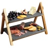 Artesa Two Tier Slate Serving Stand