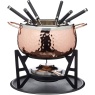 Artesa Copper Finish Fondue Set