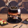 Artesa Copper Finish Fondue Set