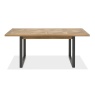 Vancouver Rustic Oak 6-10 Dining Table - Closed