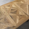 Vancouver Rustic Oak 6-10 Dining Table - Detail