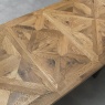 Vancouver Rustic Oak 4-6 Dining Table - Detail