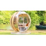 Ornate Garden Rotating Sphere Lounger