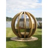 Ornate Garden Rotating Sphere Lounger