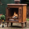 Woodlodge Bude Outdoor Fireplace Open