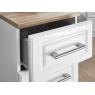 Kent 3 Drawer Locker - White Ash & Oak drawers