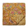 Morris & Co Seasons By May Quilted Throw - Saffron