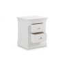 Julian Bowen Clermont 2 Drawer Bedside Table Open