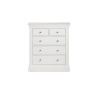 Julian Bowen Clermont 3+2 Drawer Bedside Chest Front