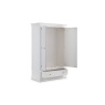 Julian Bowen Clermont 2 Door 1 Drawer Wardrobe Open