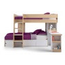 Julian Bowen Eclipse Bunk Bed with accessories