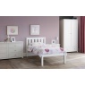 Julian Bowen Luna Single Bed Frame White Girls Room