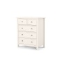 Julian Bowen Maine 3+2 Drawer Chest White