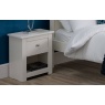 Julian Bowen Radley Bedside Table White