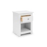 Julian Bowen Radley Bedside Table White Open