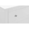 Julian Bowen Radley 4 Drawer Chest White Close