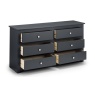 Julian Bowen Radley 6 Drawer Chest Open