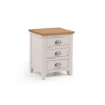 Julian Bowen Richmond 3 Drawer Bedside Table