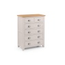 Julian Bowen Richmond 4+2 Drawer Chest Cutout