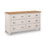 Julian Bowen Richmond 6 Drawer Wide Chest