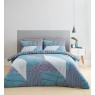 Catherine Lansfield Larsson Geo Teal Duvet Set