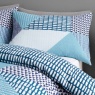 Catherine Lansfield Larsson Geo Teal Duvet Set