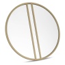 Calgary Mirror Satin Brass