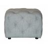 Alexander & James Button Fabric Stool