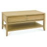 Brampton Oak Coffee Table With Drawer