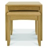 Brampton Oak Nest Of Lamp Tables