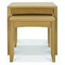 Brampton Oak Nest Of Lamp Tables