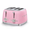 Smeg 4 Slice Toaster - Pink