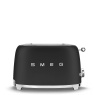 Smeg 2 Slice Toaster - Matte Black