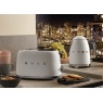 Smeg 2 Slice Toaster - Matte White