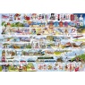 Gibsons G8019 Cream Teas & Queuing 2000pc Puzzle