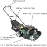 Webb WER460SP Classic 46cm Self Propelled Petrol Rotary Lawnmower