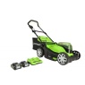 Greenworks 48V 41cm Cordless Lawnmower with Two 2Ah 24V Batteries and Charger