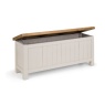 Julian Bowen Aspen Storage Bench - Grey Wash