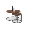 Julian Bowen Bellini Round Nesting Coffee Table