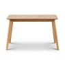 Julian Bowen Boden Oak Veneer Rectangular Table With Tapered Legs BOD201