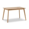 Julian Bowen Boden Oak Veneer Rectangular Table With Tapered Legs BOD201