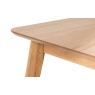 Julian Bowen Boden Oak Veneer Rectangular Table With Tapered Legs BOD201