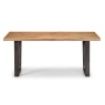 Julian Bowen Brooklyn Oak Dining Table BRO001