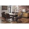 Julian Bowen Brooklyn Oak Dining Table BRO001