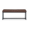 Julian Bowen Brooklyn Upholstered Bench BRO009