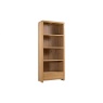 Julian Bowen Curve Oak Tall Bookcase CUR305