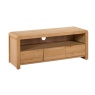 Julian Bowen Curve Oak TV Unit CUR306