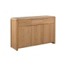 Julian Bowen Curve Oak Sideboard CUR307